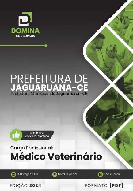 Apostila Médico Veterinário Prefeitura Jaguaruana CE 2024