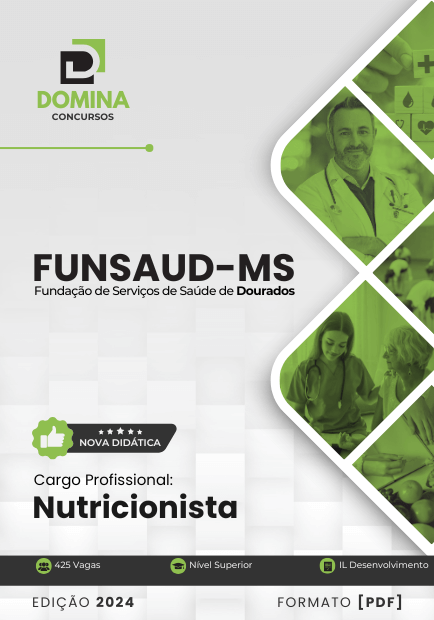 Apostila Nutricionista FUNSAUD MS 2025