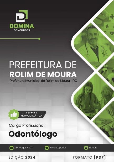 Apostila Odontólogo Rolim de Moura RO 2024