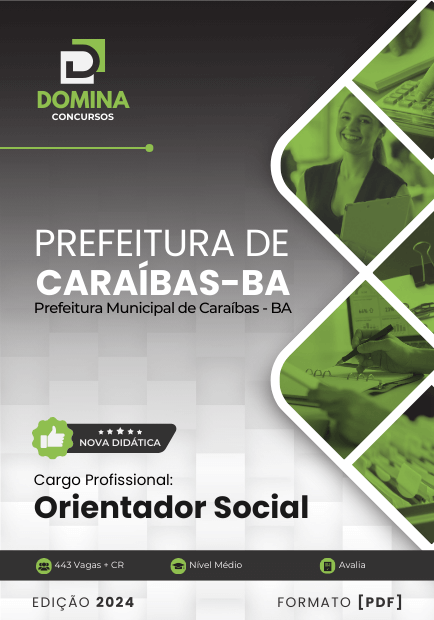 Apostila Orientador Social Caraíbas BA 2024