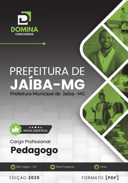 Apostila Pedagogo Jaíba MG 2025