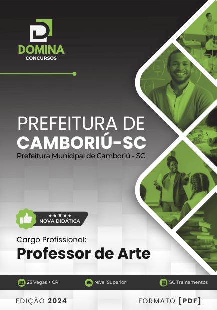 Apostila Professor de Arte Camboriú SC 2024