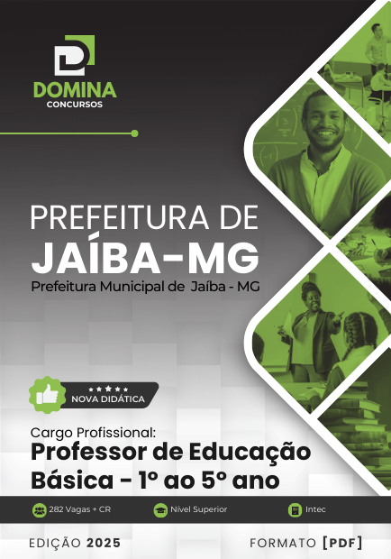 Apostila Professor de Educação Básica Jaíba MG 2025