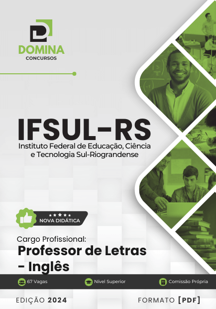 Apostila Professor de Letras Inglês IFSul RS 2024