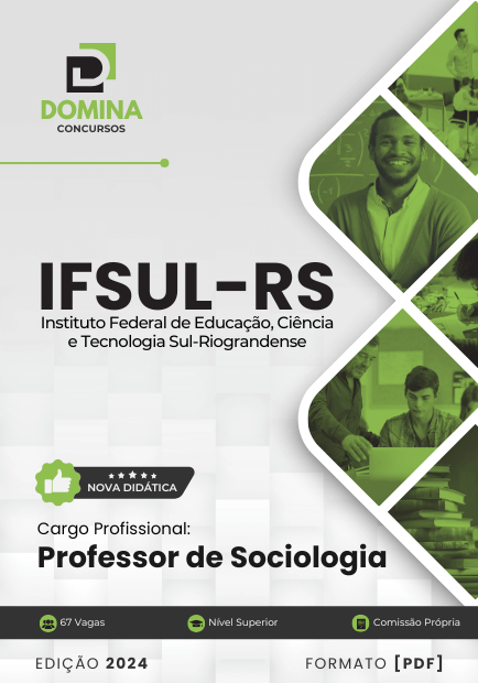 Apostila Professor de Sociologia IFSul RS 2024