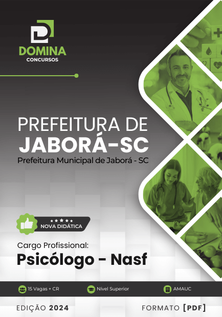 Apostila Psicólogo Jaborá SC 2024