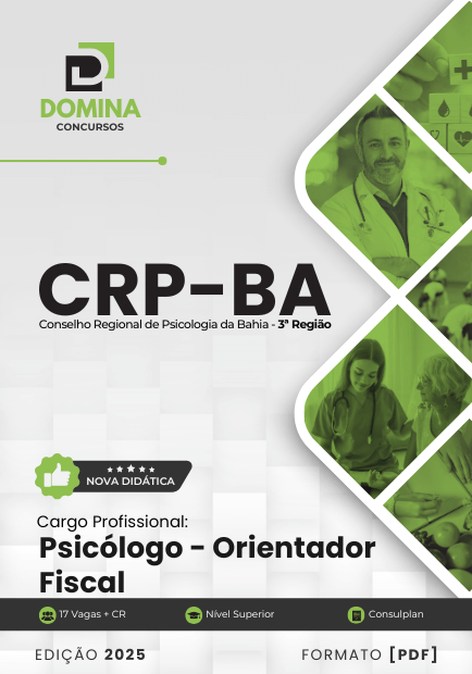 Apostila Psicólogo Orientador Fiscal CRP BA 2025