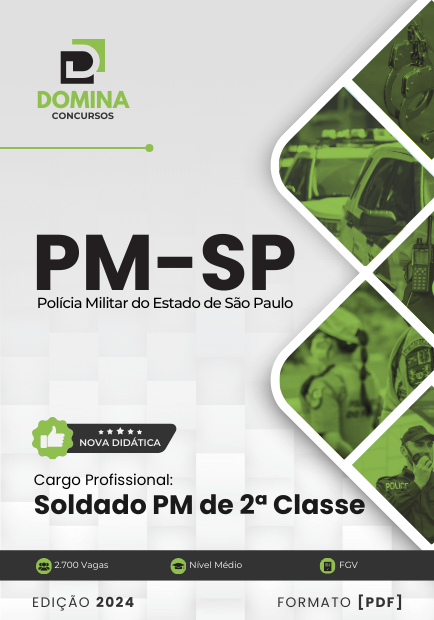 Apostila Soldado 2ª Classe PM SP 2024