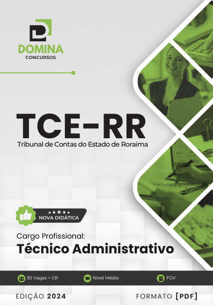 Apostila Técnico Administrativo TCE RR 2024