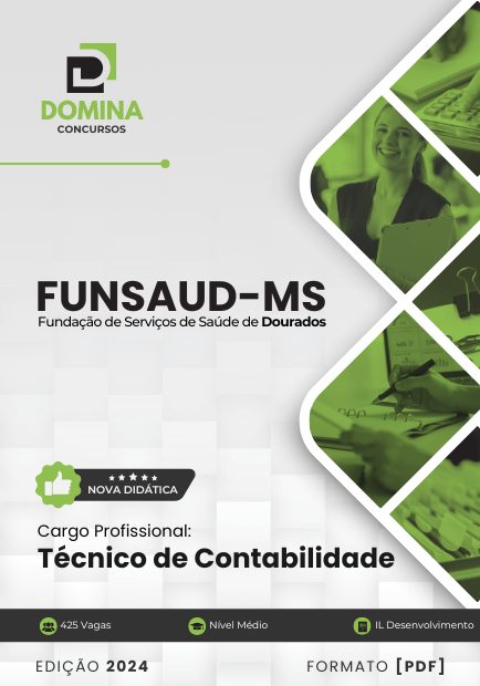 Apostila Técnico Contabilidade FUNSAUD MS 2025