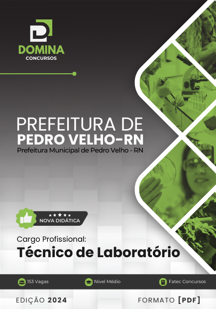 Apostila Técnico de Laboratório Pedro Velho RN 2024