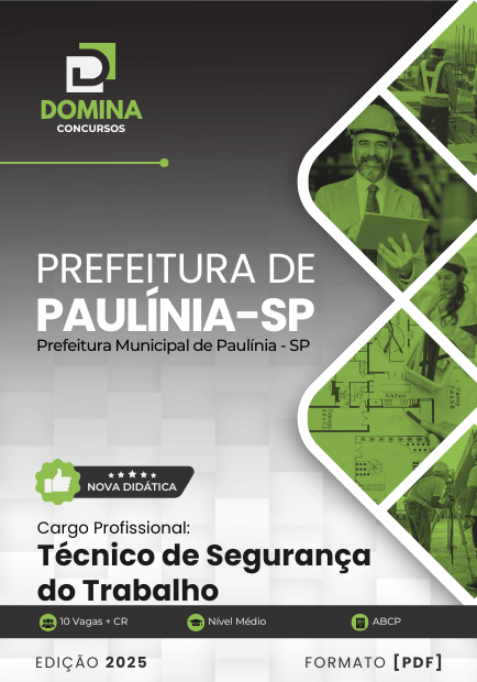 Apostila Técnico Segurança Trabalho Paulínia SP 2025