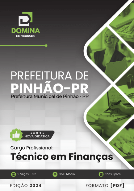 Apostila Técnico em Finanças Pinhão PR 2024