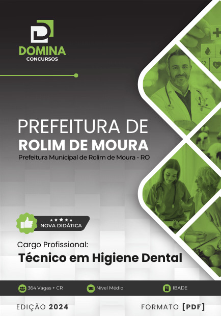 Apostila Técnico em Higiene Dental Rolim de Moura RO 2024