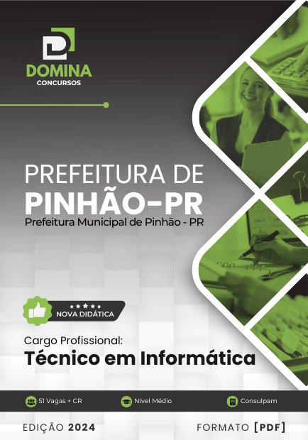 Apostila Técnico em Informática Pinhão PR 2024