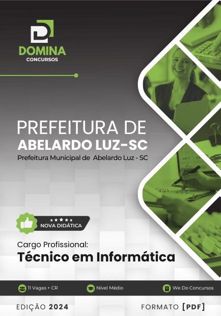 Apostila Técnico em Informática Abelardo Luz SC 2024