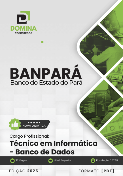 Apostila Técnico em Informática Banco de Dados BANPARÁ 2025