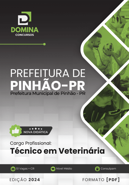 Apostila Técnico em Veterinária Pinhão PR 2024