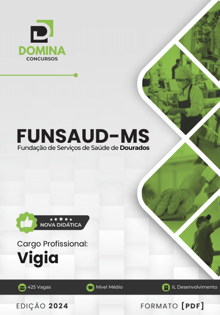 Apostila Vigia FUNSAUD MS 2025