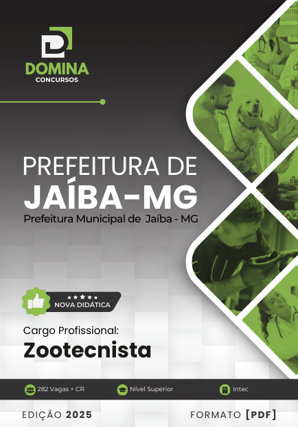 Apostila Zootecnista Jaíba MG 2025