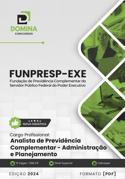 Apostila Analista Previdência Administração Funpresp-Exe 2024