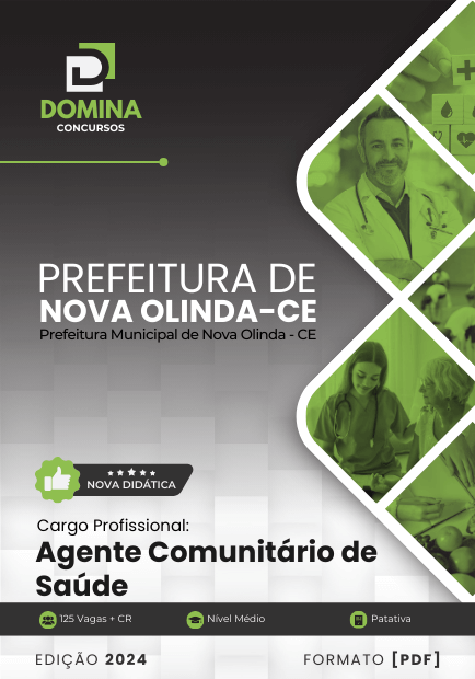 Apostila Agente Comunitário de Saúde Nova Olinda CE 2025