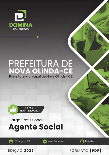 Apostila Agente Social Nova Olinda CE 2025