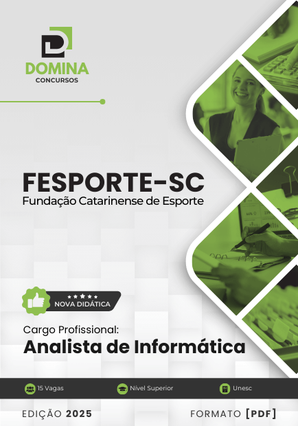 Apostila Analista de Informática Fesporte SC 2025