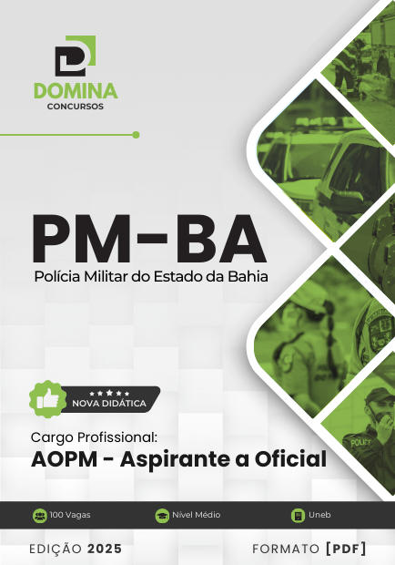 Apostila Aspirante a Oficial PM BA 2025