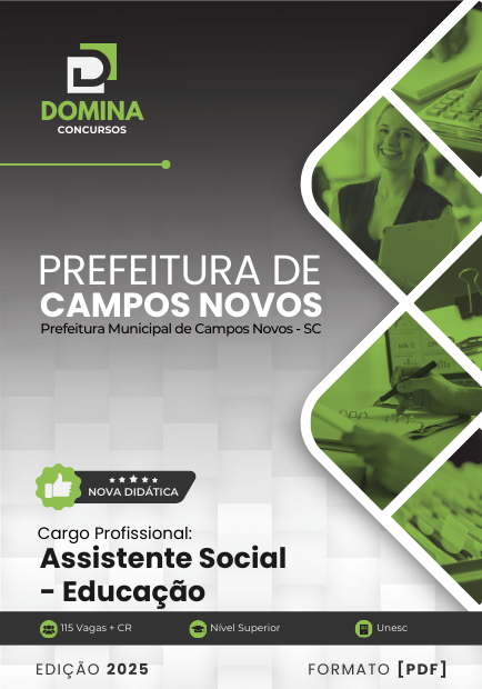 Apostila Assistente Social Campos Novos SC 2025