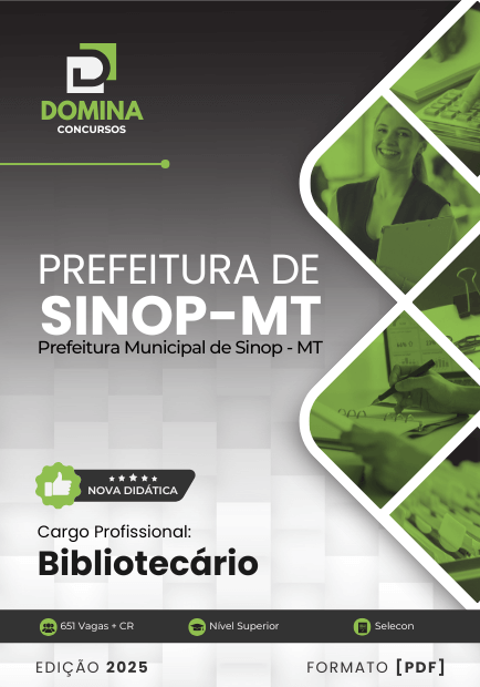 Apostila Bibliotecário Sinop MT 2025