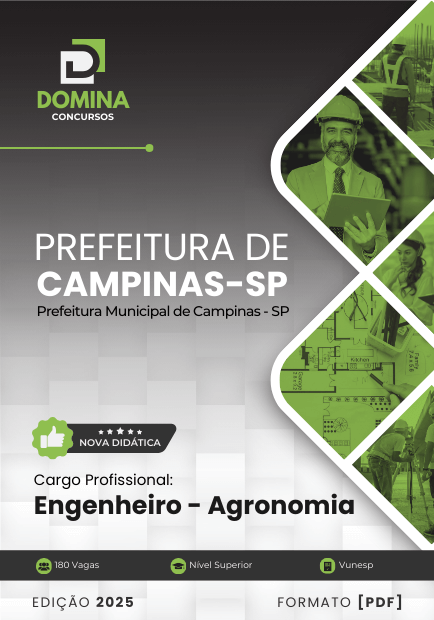 Apostila Engenheiro Agrônomo Campinas SP 2025