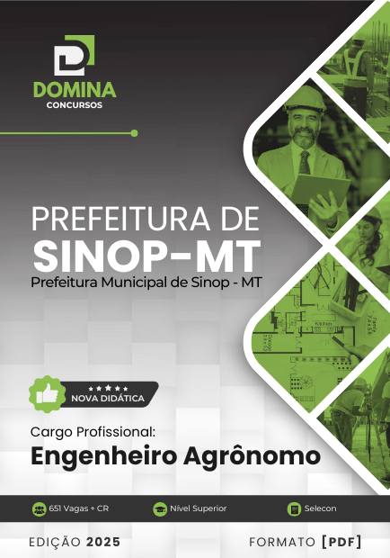 Apostila Engenheiro Agrônomo Sinop MT 2025