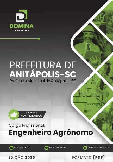 Apostila Engenheiro Agrônomo Anitápolis SC 2025