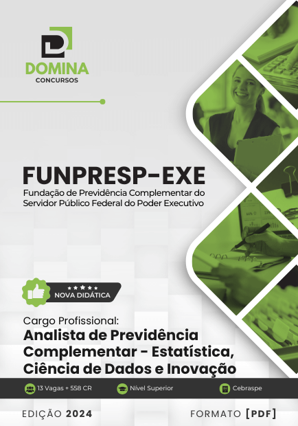 Apostila Analista Previdência Estatística Funpresp-Exe 2024