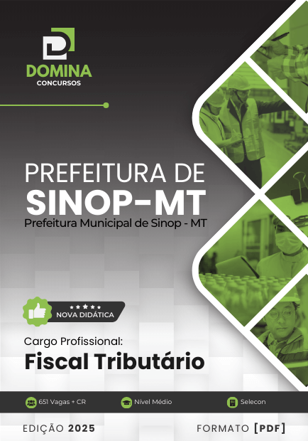 Apostila Fiscal Tributário Sinop MT 2025