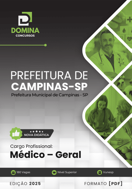 Apostila Médico Campinas SP 2025