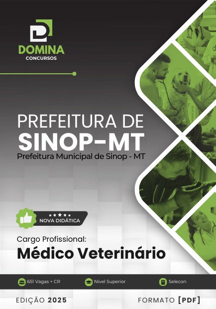 Apostila Médico Veterinário Sinop MT 2025