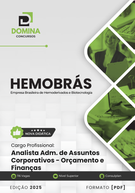 Apostila Analista Orçamento e Finanças Hemobrás 2025