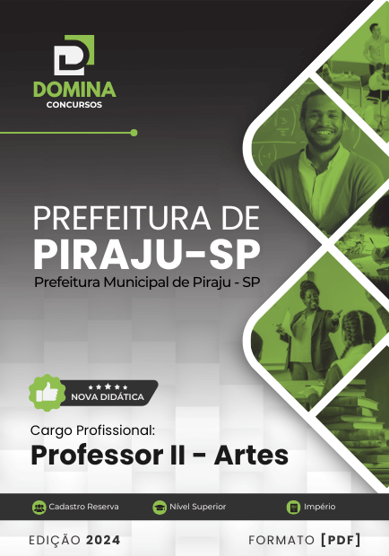 Apostila Professor de Arte Piraju SP 2024