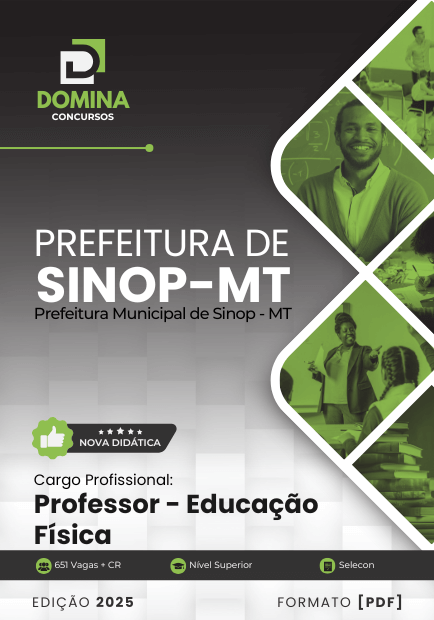 Apostila Professor de Educação Física Sinop MT 2025