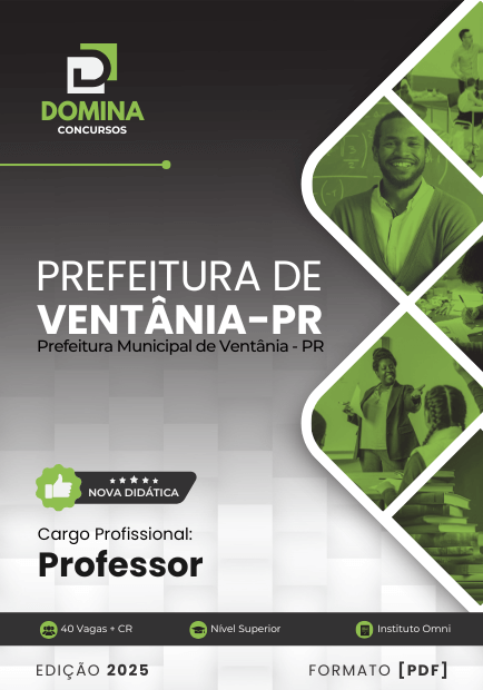 Apostila Professor Ventânia PR 2025