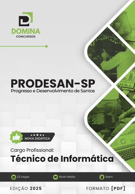 Apostila Técnico de Informática Prodesan SP 2025