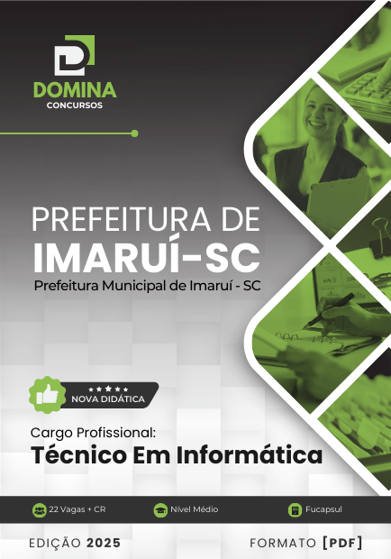 Apostila Técnico em Informática Imaruí SC 2025