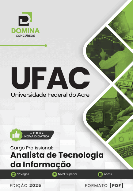 Novo Material: Apostila Analista de Tecnologia da Informação UFAC 2025