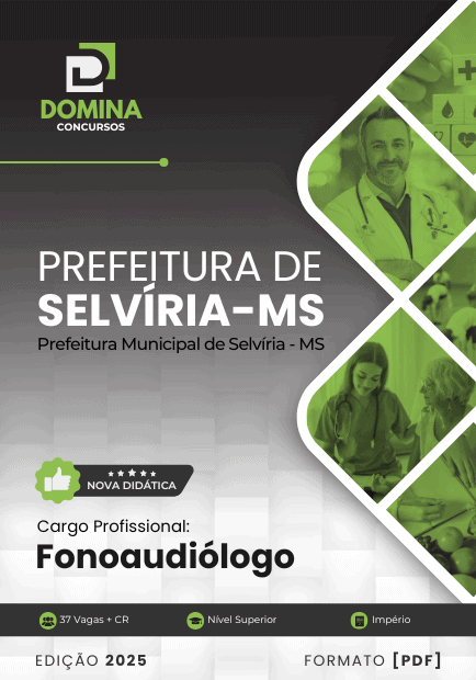 Apostila Fonoaudiólogo Selvíria MS 2025