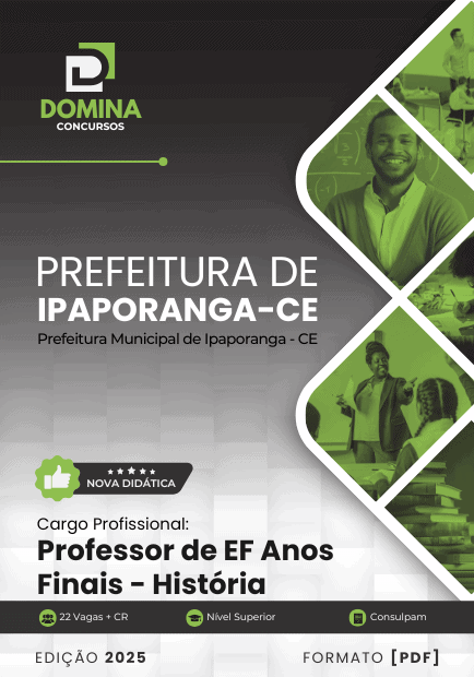 Apostila Professor de História Ipaporanga CE 2025