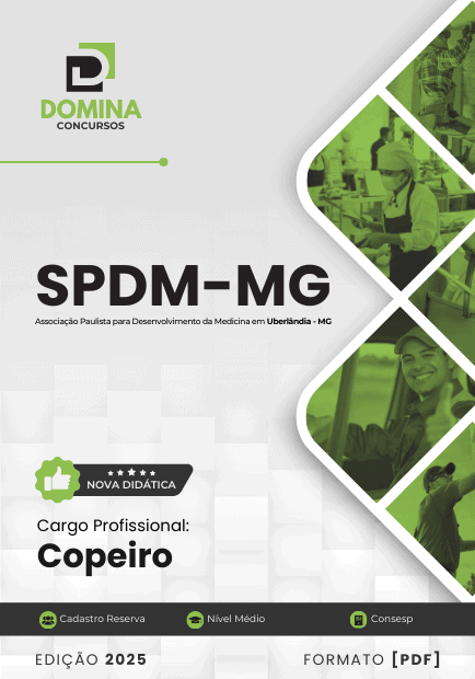 Apostila Copeiro SPDM Uberlândia MG 2025