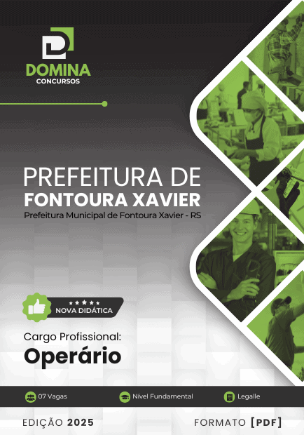 Apostila Operário Fontoura Xavier RS 2025