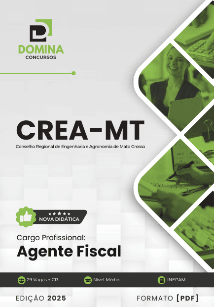 Apostila Agente Fiscal CREA MT 2025